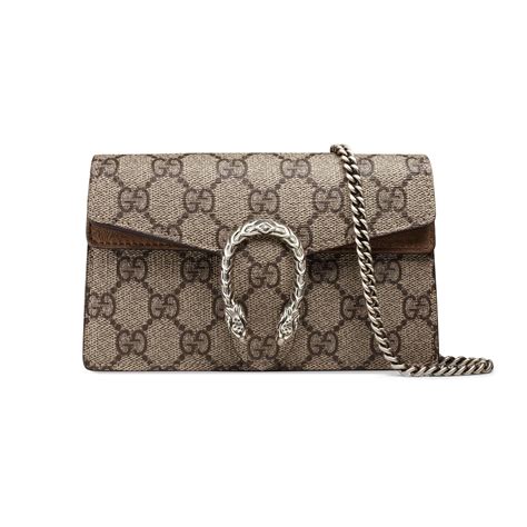 gucci beige super mini gg supreme dionysus bag|Gucci dionysus bag suede.